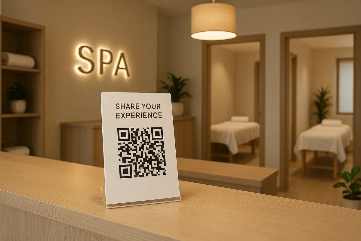 Spa feedback management dashboard displaying treatment satisfaction scores and guest experience analytics